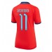 Tanie Strój piłkarski Anglia Marcus Rashford #11 Koszulka Wyjazdowej dla damskie MŚ 2022 Krótkie Rękawy